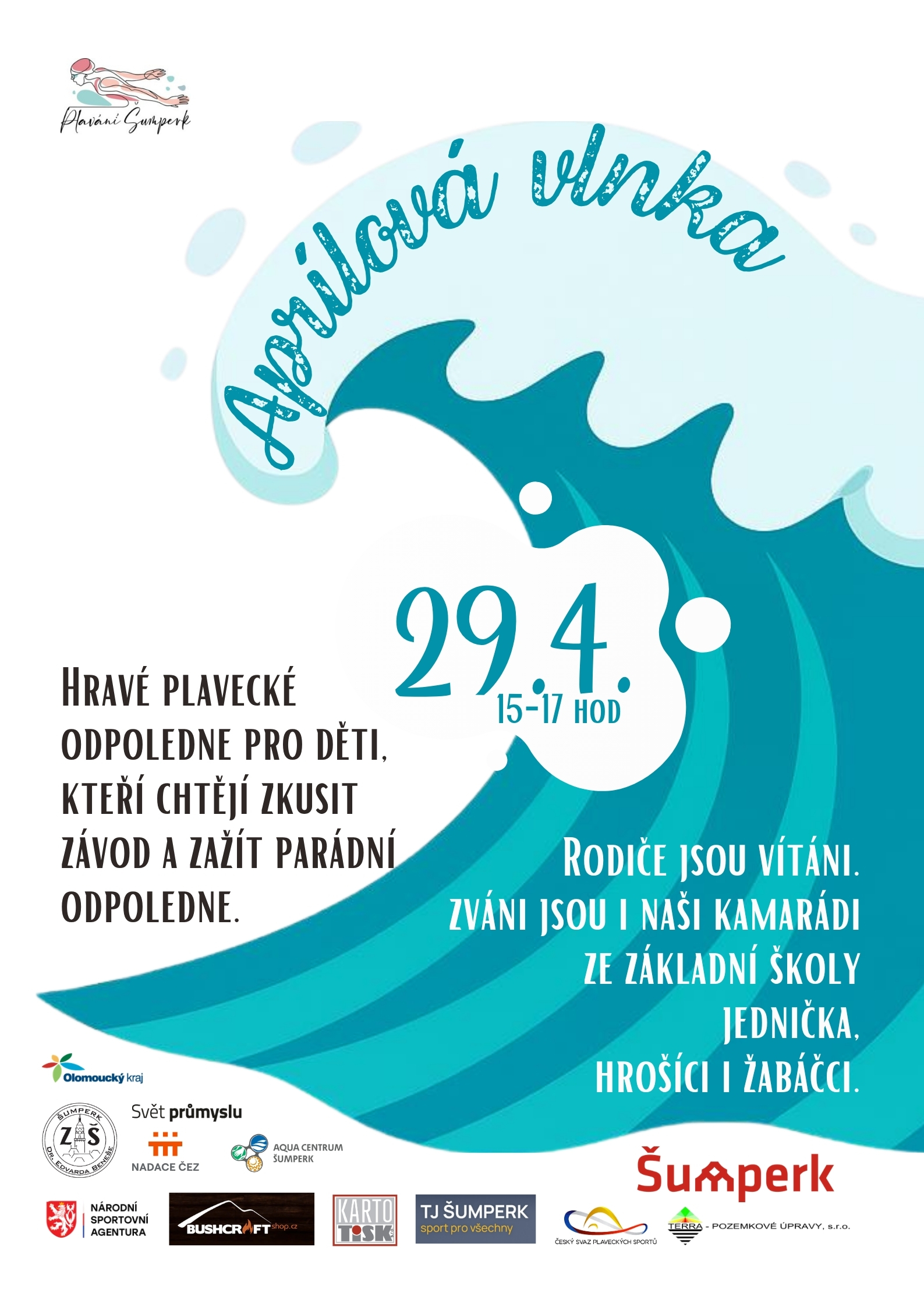 Letáček Aprílová vlnka